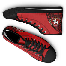 San Francisco 49ers High Top Shoes