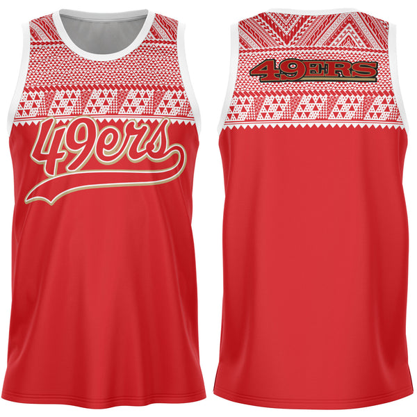 San Francisco 49ers Basketball Jersey 3