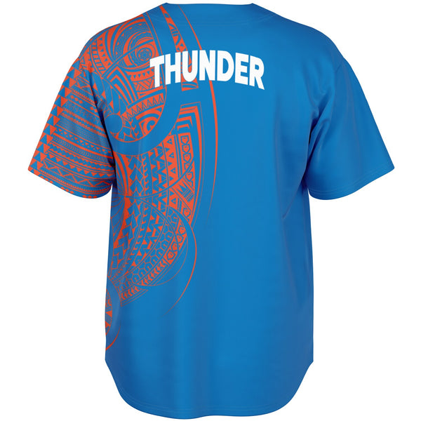 OKC Thunder Baseball Jersey