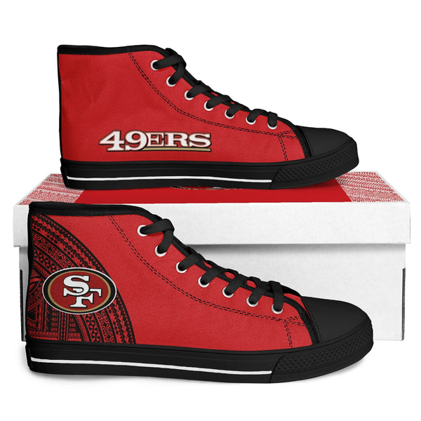 San Francisco 49ers High Top Shoes