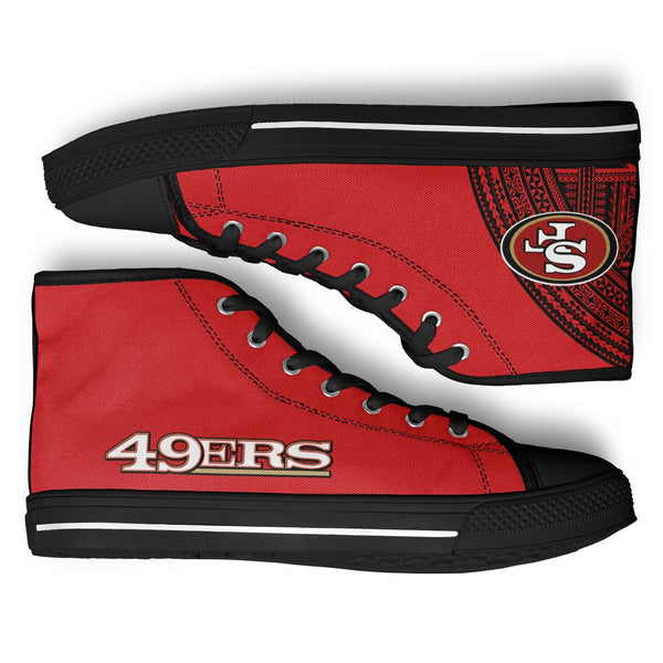 San Francisco 49ers High Top Shoes