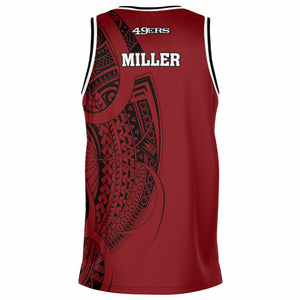 Custom Jersey - Miller Red