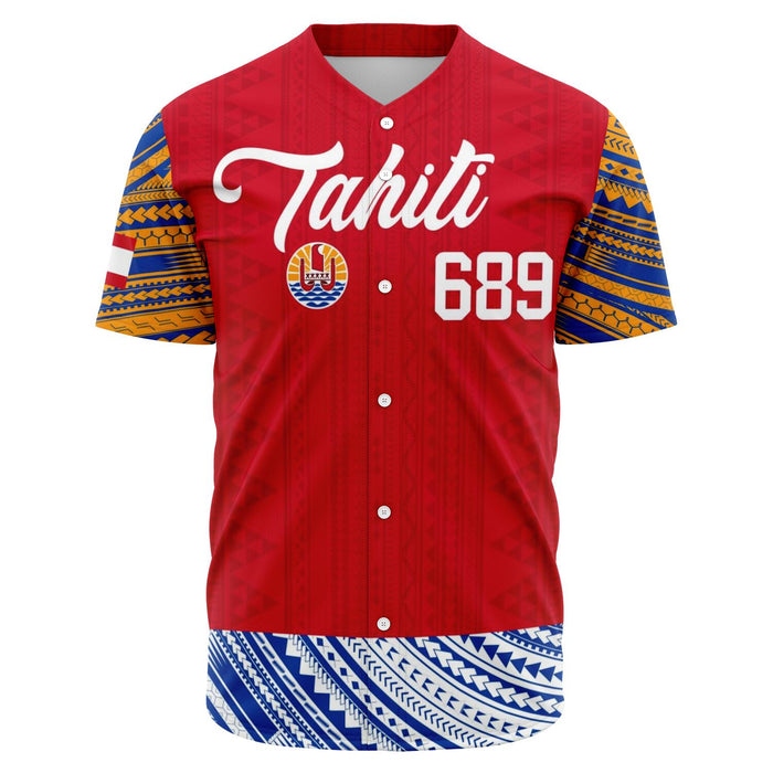 Tahiti French Polynesian Baseball Jersey