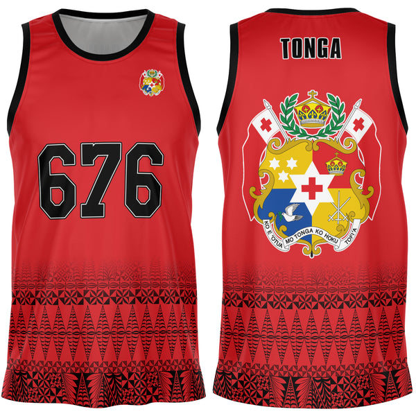 Sila Tonga Basketball Jersey - Tongan Design