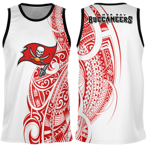 Tampa Bay Buccaneers Basketball Jersey White