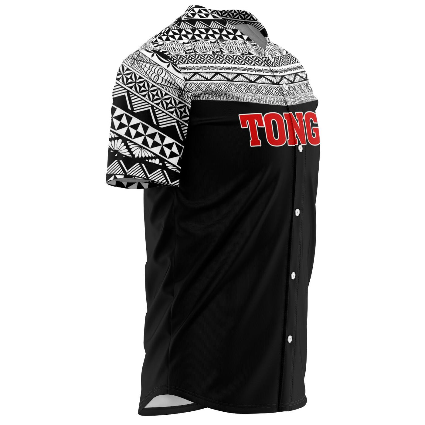 Sila Tonga Baseball Jerseys Red/Black – Atikapu