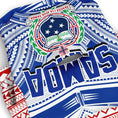 Western Samoa Dog Hoodies-Athletic Dog Zip-Up Hoodie - AOP-Atikapu