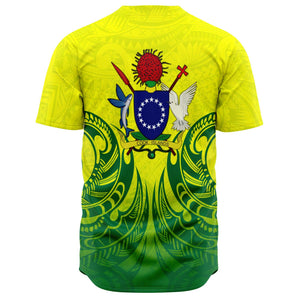 Cook Island Baseball Jerseys - Polynesian Design Cook Islands Shirt 4-Baseball Jersey - AOP-Atikapu
