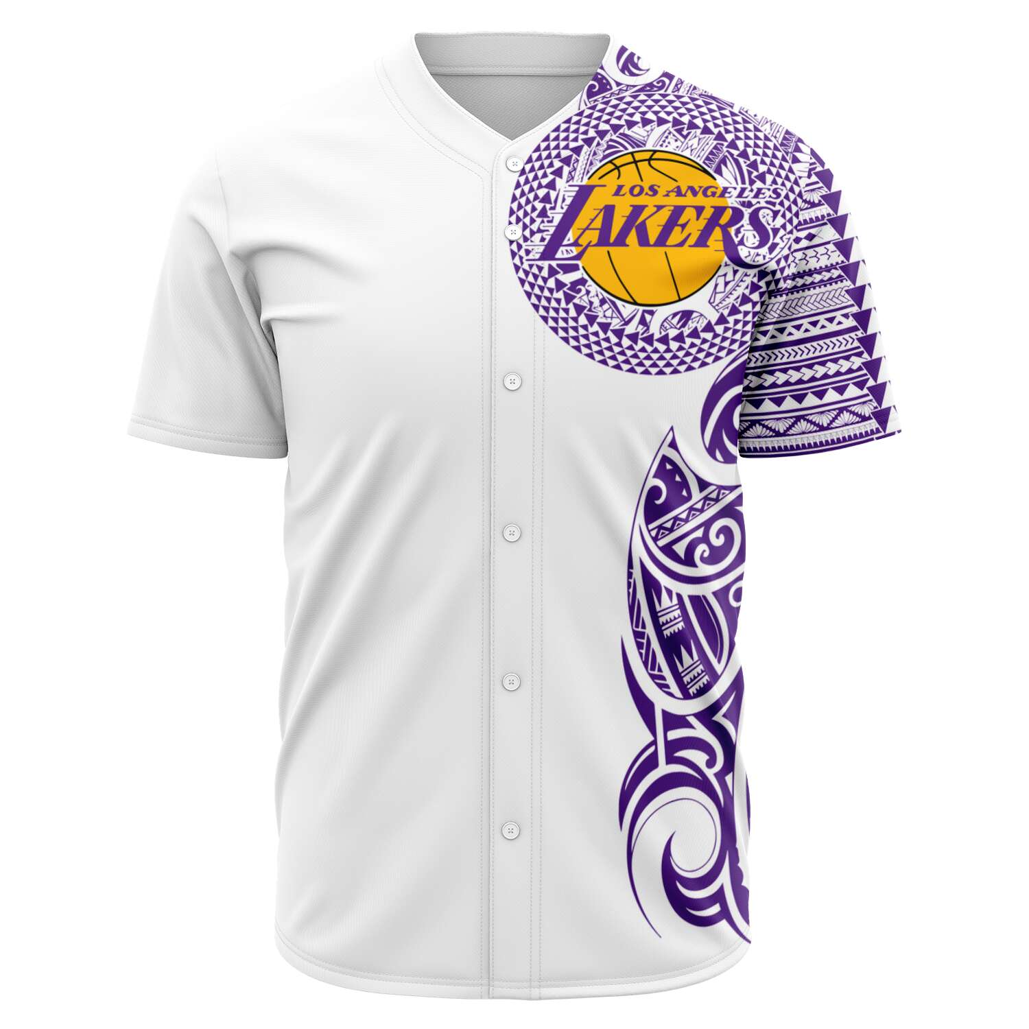 short sleeve lakers jersey