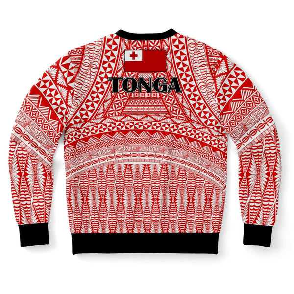 Tongan Design Sweatshirts - Sila Tonga Sweatshirts-Fashion Sweatshirt - AOP-Atikapu