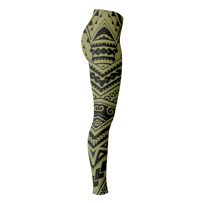 Polynesian Design Leggings Atikapu 00260