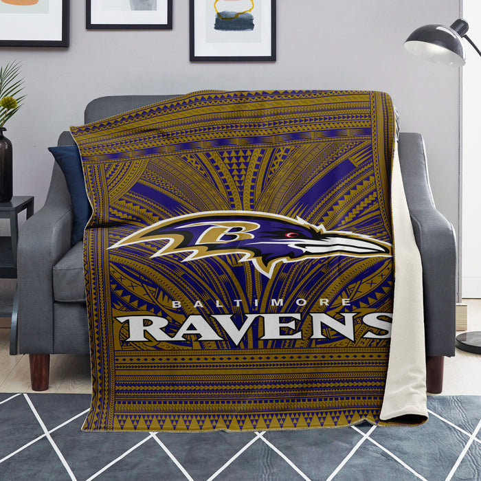Baltimore Ravens Microfleece Blanket