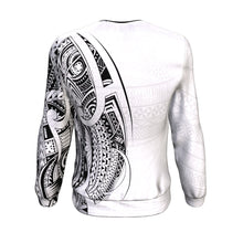 Sila Tonga Black and White Sweatshirt-Sweatshirt-Atikapu