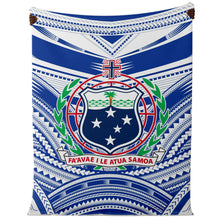 Western Samoa Microfleece Blankets-Premium Microfleece Blanket - AOP-Atikapu