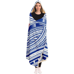 American Samoa Hooded Blanket-Hooded Blanket - AOP-Atikapu