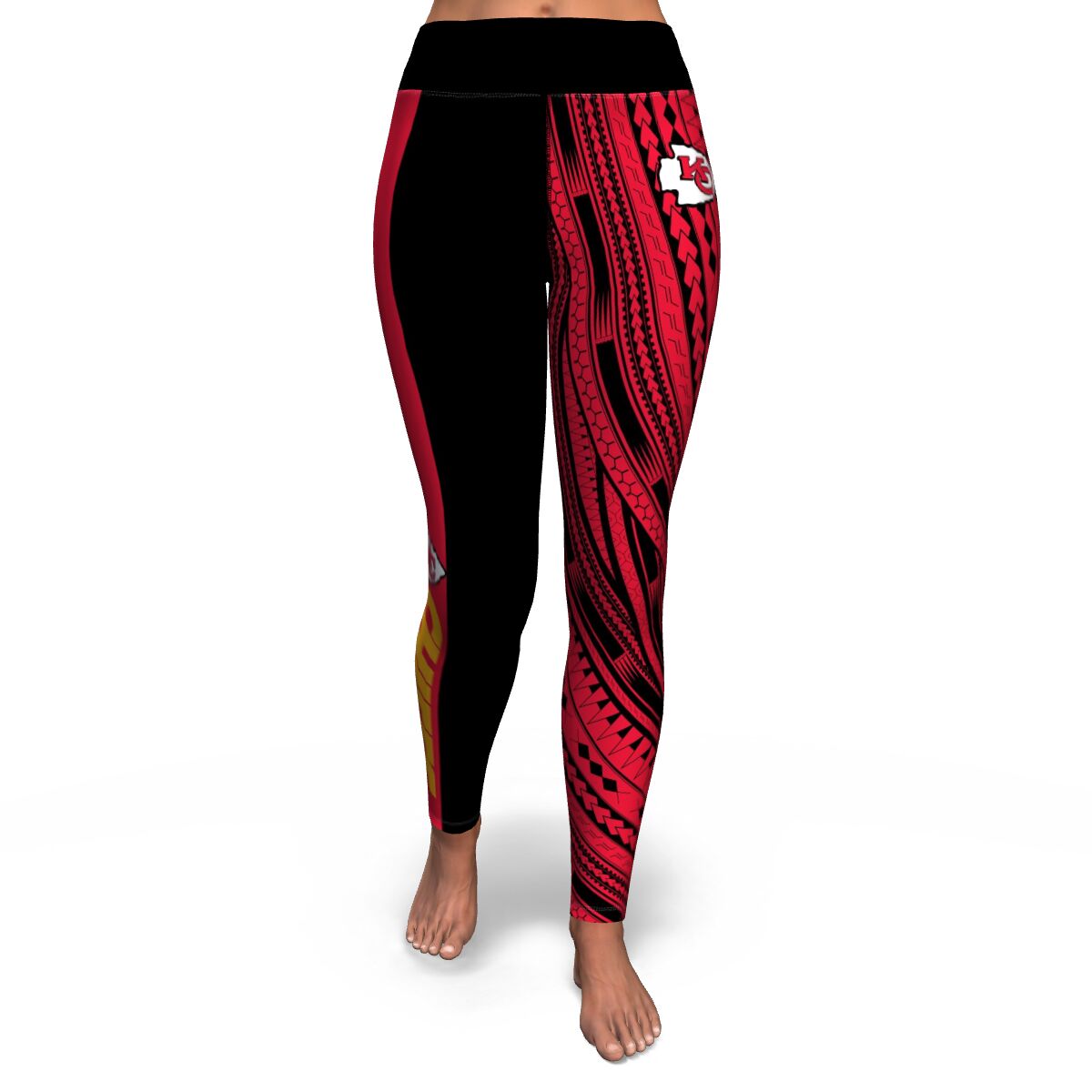 Kansas City Chiefs Yoga Leggings