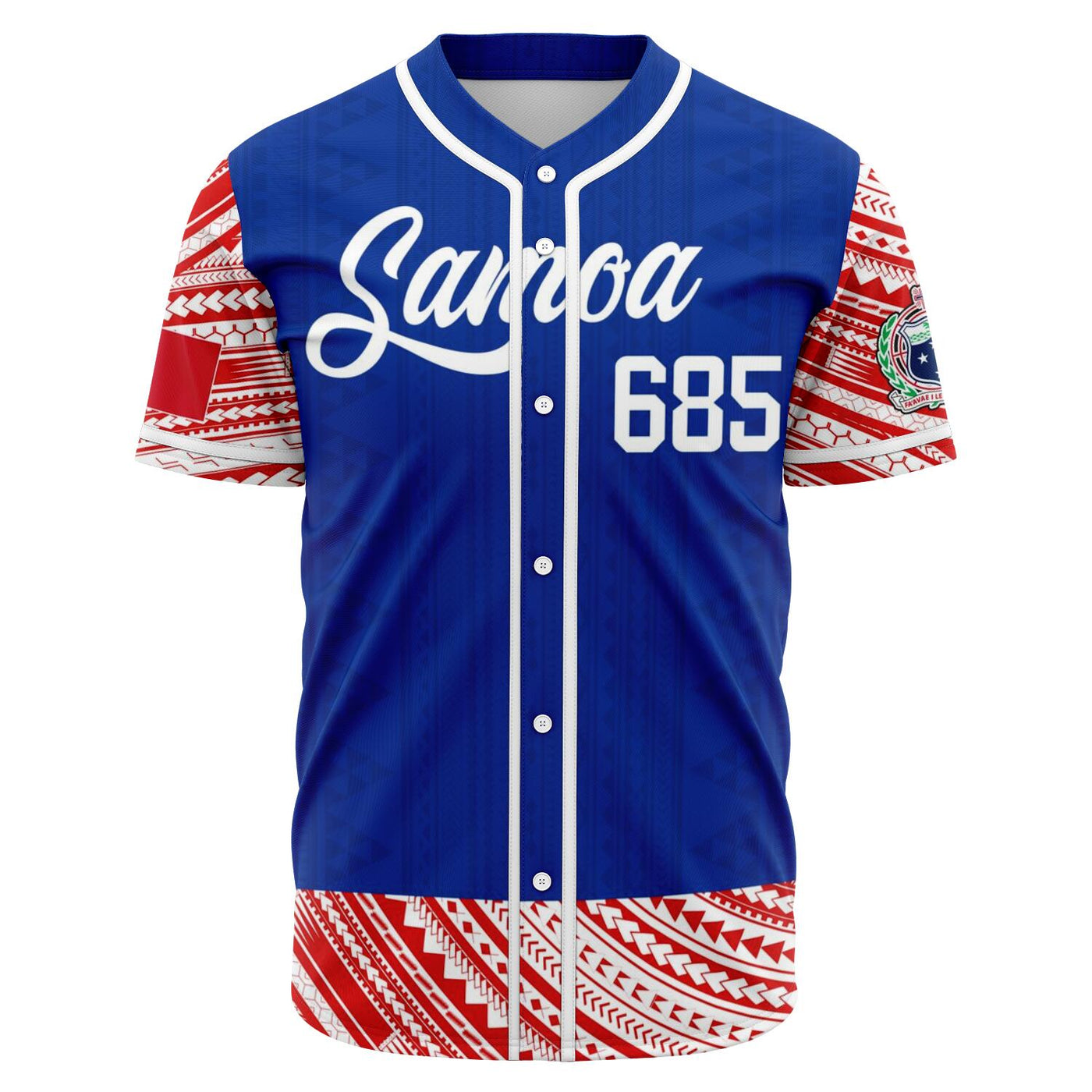 Sila Tonga Baseball Jerseys Red/Black – Atikapu