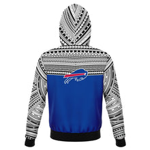Polynesian Design Pullover Hoodie - Buffalo Bills-Fashion Hoodie - AOP-Atikapu