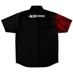 49ers bowling shirt