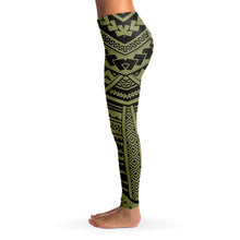 Polynesian Design Leggings Atikapu 00260-Leggings - AOP-Atikapu