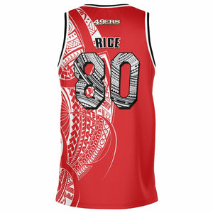 Custom Jersey - Rice #80
