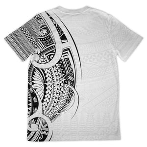 Sila Tonga T-shirt Black and White-T-shirt-Atikapu