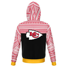 Polynesian Design Pullover Hoodie - Kansas City Chiefs-Fashion Hoodie - AOP-Atikapu