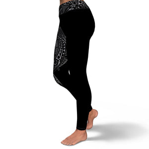 Polynesian Design 00257 High Waist Leggings-Yoga Leggings - AOP-Atikapu