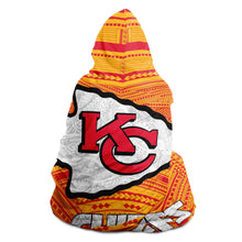 Kansas City Chiefs Hooded Blankets - Polynesian Design Chiefs Hooded Blankets-Hooded Blanket - AOP-Atikapu