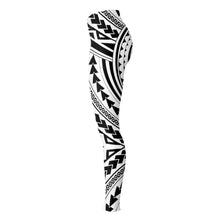Polynesian Design Leggings Atikapu 00253-Leggings - AOP-Atikapu