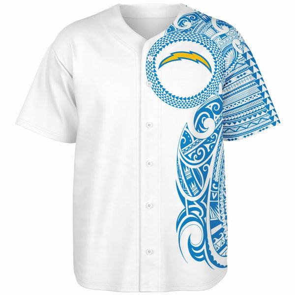 Los Angeles Chargers Baseball Jersey White