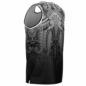 Polynesian Design Basketball Jersey