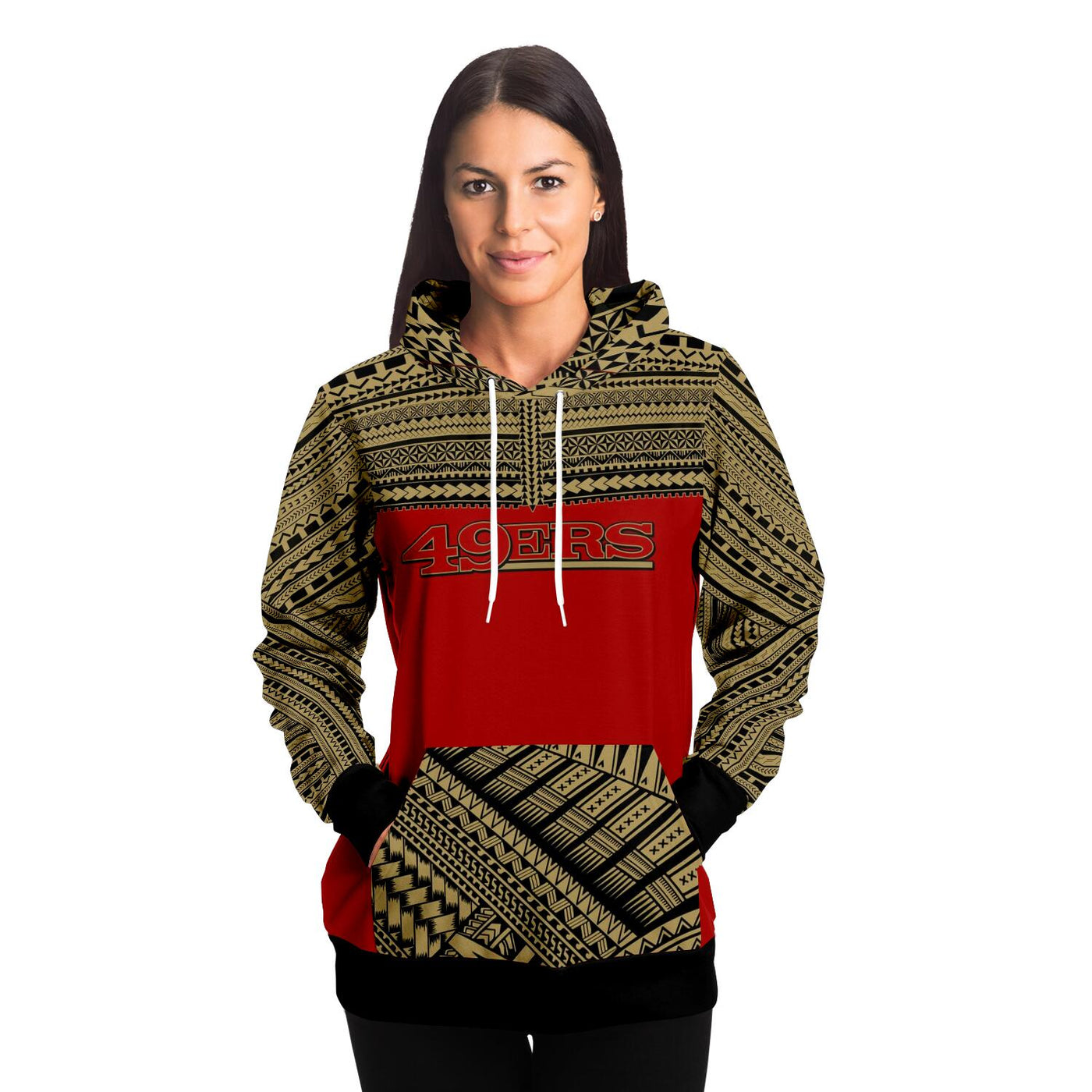 Polynesian design Hoodies - San Francisco 49ers Hoodies – Atikapu