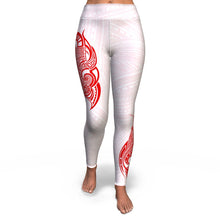 Polynesian Design 00252 High Waist Leggings-Yoga Leggings - AOP-Atikapu