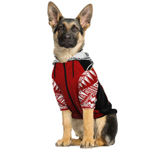 San Francisco 49ers Dog Hoodies-Athletic Dog Zip-Up Hoodie - AOP-Atikapu