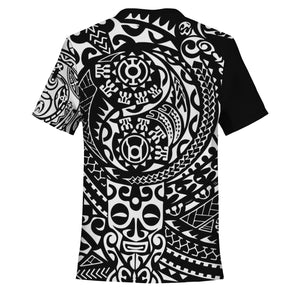 Polynesian Design T-shirts Black-T-shirt-Atikapu