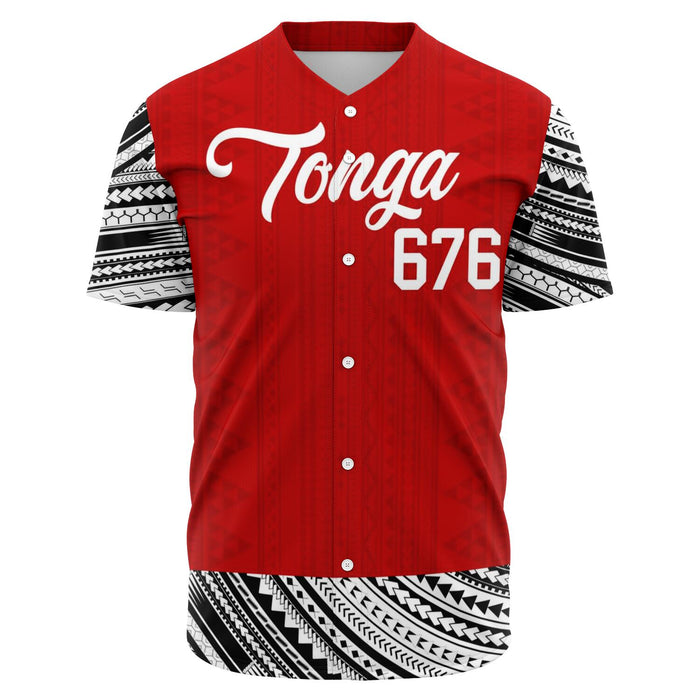 Tonga 676 Baseball Jersey 1