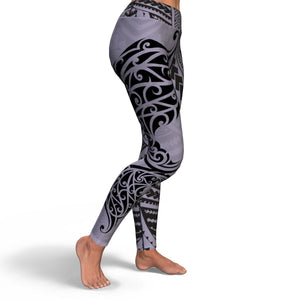 Polynesian Design 00261 High Waist Leggings-Yoga Leggings - AOP-Atikapu