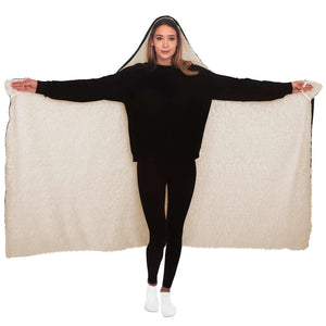 Maori Design Hooded Blanket - Maori Fern Hooded Blanket-Hooded Blanket - AOP-Atikapu