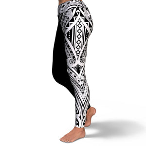 Polynesian Design 00266 High Waist Leggings-Yoga Leggings - AOP-Atikapu