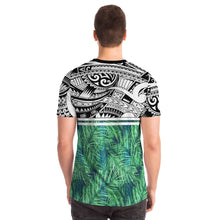 Polynesian Leaves Pocket T-shirts 1-Pocket T-shirt-Atikapu