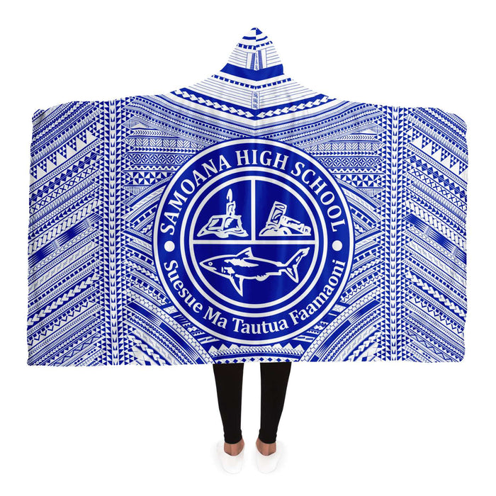 Samoana High Shool Hooded Blankets