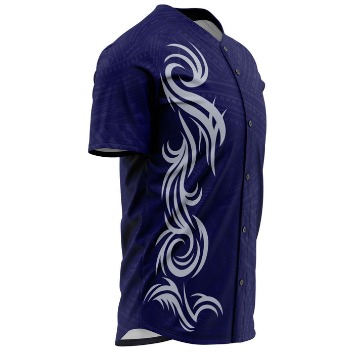 Polynesian Design Baseball Jerseys - Atikapu 00315