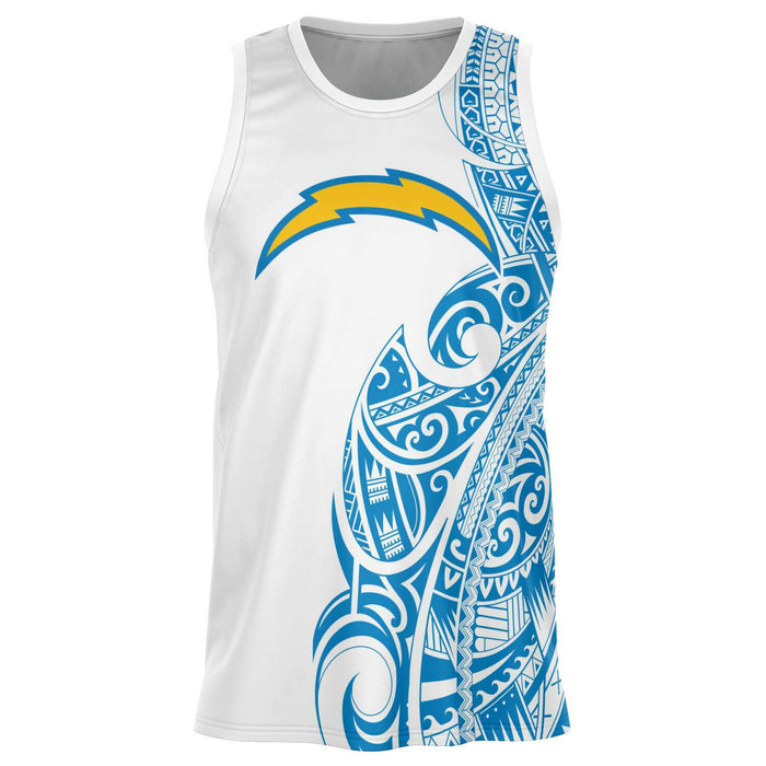 Los Angeles Chargers Basketball Jersey White