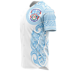 'Apifo'ou College Baseball Jerseys - Lalo Kasia Shirt White-Baseball Jersey - AOP-Atikapu