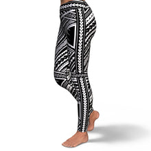 Polynesian Design 00251 High Waist Leggings-Yoga Leggings - AOP-Atikapu
