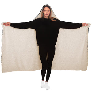 Polynesian Design Hooded Blanket 4-Hooded Blanket - AOP-Atikapu