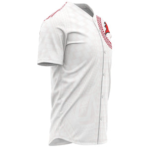Tampa Bay Buccaneers Shirt - Polynesian Design Buccaneers Shirt White-Baseball Jersey - AOP-Atikapu