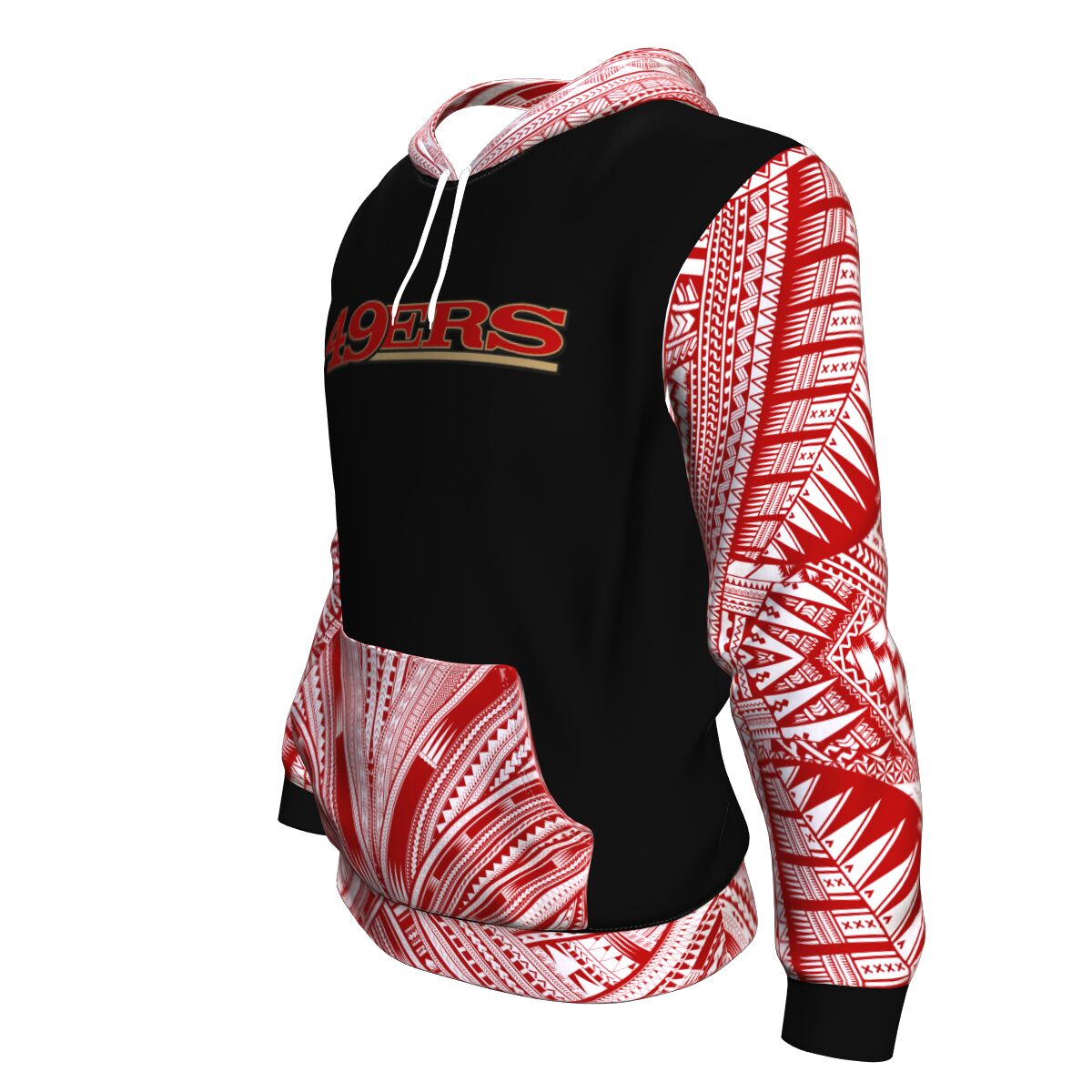 49ers Hoodies - San Francisco 49ers Polynesian Hoodies – Atikapu