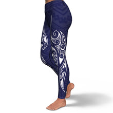 Polynesian Design 00263 High Waist Leggings-Yoga Leggings - AOP-Atikapu